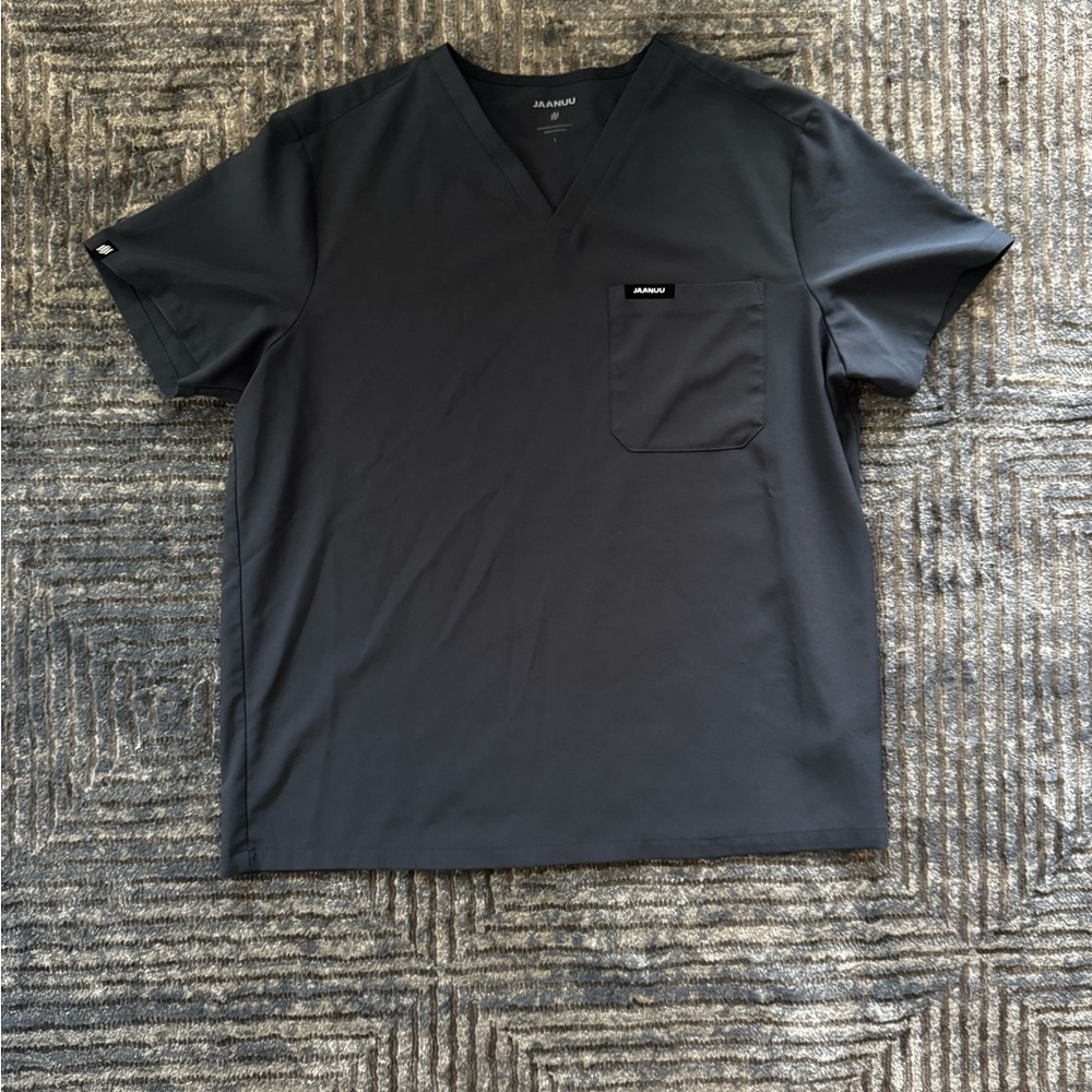 Jaanuu Dark Gray Scrub Set. Size L